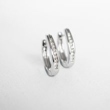 standing diamond hoops